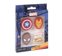 CERDÁ LIFE'S LITTLE MOMENTS Pack 4 Gomas de Borrar con Formas de Personajes Marvel - Licencia Oficial Marvel, 2100003580