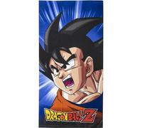 CERDÁ LIFE'S LITTLE MOMENTS Serviette de Bain Dragon Ball pour Enfants - Multicolore - 70x140cm - 100% Polyester 240 GSM - Petite Serviette - Imprimé Goku - Produit Original Fabriqué en Espagne