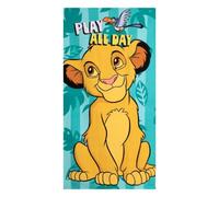 CERDÁ LIFE'S LITTLE MOMENTS Serviette Roi Lion 70 x 140 cm pour Enfant Disney Simba Douce et absorbante, pour Plage, Piscine et Natation, Serviette d'été 2-10 Ans