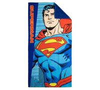 CERDÁ LIFE'S LITTLE MOMENTS Superman Serviette pour Enfant Douce et absorbante pour Plage, Piscine et Natation 70 x 140 cm