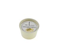 Cereria de Giorgio creamesque parfumée en Pot crème glacée, Cire, Jaune, 7,9 x 7,9 x 4.9 cm