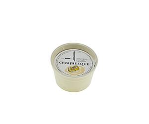 Cereria de Giorgio creamesque parfumée en Pot crème glacée, Cire, Jaune, 7,9 x 7,9 x 4.9 cm