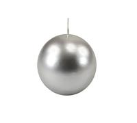 Cereria de Giorgio risthò Bougies Boule, Cire, Argent, 6 x 6 x 6 cm, 6 unités