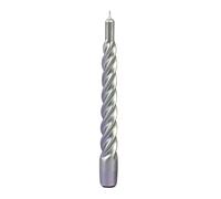 Cereria de Giorgio risthò Bougies laqué, Cire, Fil torsadé Argent, 2.2 x 2.2 x 21 cm, 3 unités