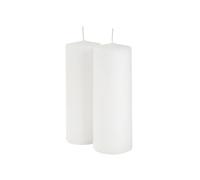 Cereria de Giorgio risthò Ceri, Cire, Blanc, 7 x 7 x 20 cm, 2 unités