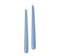 Cereria Di Giorgio - 10 bougies coniques - Ø 2,2 cm H. 25 cm - Dusty Blue