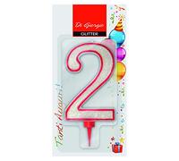 Cereria di Giorgio - 58170_62 Bougie d'anniversaire géante avec paillettes numéro 2