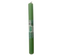 Cereria Di Giorgio - Bougie cylindrique pleine couleur - Vert - Parfum Melon - Diamètre 1,9 cm Hauteur 20 cm - Durée 7 heures - Collection Melrose