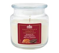 Cereria Di Giorgio Bougie parfumée en pot moyenne, édition limitée, cire végétale, 100%, végétalien, durée de vie jusqu'à 80 heures - Aromathérapie - Chocolat - Sérénité - Fabriqué en Italie