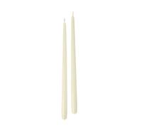 Cereria di Giorgio Risthò Bougies Coniques pour bougeoir, Cire de Paraffine, crème, 2,2 cm, 6 unités