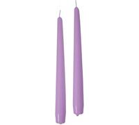 Cereria di Giorgio Risthò Bougies coniques pour bougeoir, cire, pourpre poudre, 2,2 x 25 cm (Lot de 6)