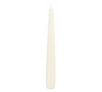 Cereria di Giorgio risthò Lot de 6 Bougies Coniques en Cire Crème 2,2 x 2,2 x 21 cm