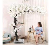 Cerisier Artificiel Cerisier pleureur Artificiel Rose Champagne Arbres Artificiels pour ExtéRieur IntéRieur pour IntéRieur ExtéRieur Mariage Bureau,02,2.3x2m