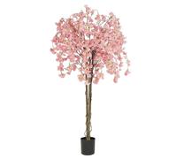 Cerisier artificiel retombant rose 180cm