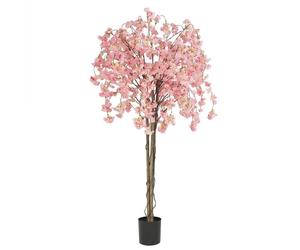 Cerisier artificiel retombant rose 180cm
