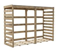 Cerland Abri bûches en bois Colombus XL 3,4 m²
