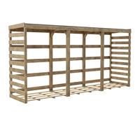CERLAND ABRI BUCHES Bois XXL 356X82X174CM - 173,8 x 356,4 x 82,1 cm -