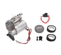 Cerlingwee Compresseur d'air Robuste, 20 A 150 PSI en Métal Universel pour Klaxon de Train, Compresseur d'air Portable de Remplacement pour Tous Les Véhicules 12 V, Yachts, Bateaux,