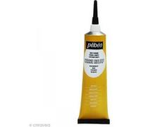 Pebeo Cerne Relief Tube de Peinture Effet Relief sur Verre avec Embout Or Royal 37 ML