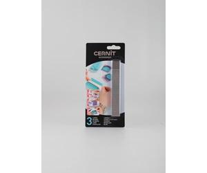 CERNIT CE903C - Lot 3 lames inox fines - Pâte polymère