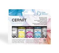 CERNIT CEASS005C - Assortiment 4 encres à alcool - Couleurs Primaires