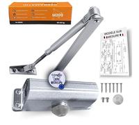 Cerramatic M-200 Ferme Porte - Groom Hydraulique à Bras Articulé, Fermeture Porte Automatique Silencieuse, Amortisseur 40-65kg, Anti Claquement