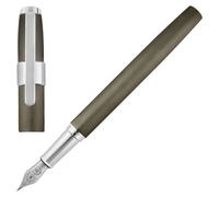 CERRUTI 1881 Stylo plume Block Brushed Gun