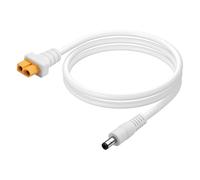 CERRXIAN Câble Adaptateur XT60 vers DC 5525 16AWG XT 60 Femelle vers DC 5.5x2.5mm mâle Câble d'alimentation pour Panneau Solaire, Alimentation de Moniteur FPV, Cordon d'alimentation de Drone (3.3FT)