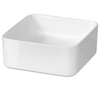 Cersanit Crea lavabo 35x35 cm carrée à poser blanc brillant K114-007