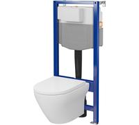 Cersanit Larga kit wc châssis + cuvette + abattant S701-800