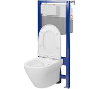 Cersanit Larga kit wc châssis + cuvette + abattant S701-823