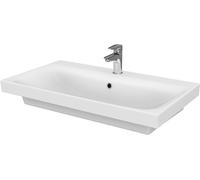 Cersanit Moduo lavabo 80x45 cm rectangulaire de meuble blanc brillant K116-013-ECO