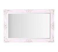 Certains miroirs Grande Haywood Murale Shabby Chic Mirrors Miroir - French Vintage, Style Baroque Rococo - 60 cm x 90 cm (Blanc Antique)