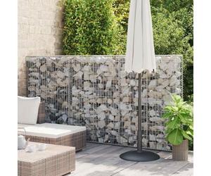 Cervaline Mur à Gabion avec couvercles Acier galvanisé 100x20x150 cm,Quincaillerie,Clôtures & barrières,Panneaux de clôture,13.7 kg-143579