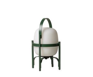 Cestita Alubat Lampe de table English Green Santa & Cole - 8435515331950