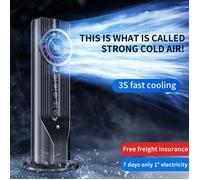 Cet humidificateur-rafraîchisseur d'air USB portable dispose de 6 vitesses de ventilation réglables : profitez de la brise fraîche !