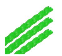 CETEOR Protecteur de câble, 2M 8/10/12mm Gaine de Protection de câble Gaine d'isolation Flexible enroulée en Spirale.(Green,10mm)