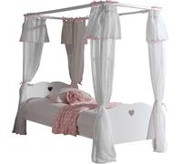 Cette combinaison amori se compose des éléments suivants : amori lit à baldaquin * et un sommier à lattes 13l et un amori bedtextil et un amori lit inférieur *