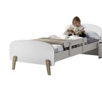 Cette combinaison Kiddy se compose des éléments suivants : lit kiddy 90 blanc * et un kiddy safety rail blanc *