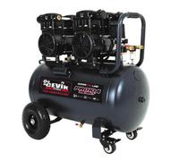 CEVIK PRO - CA-PRO104SILENT - Compresseur d’Air Silencieux - 68 dB - 100 L - 4HP - Max 9 Bar - 493 l/min - Sans Huile - Deux Sorties d’Air - Compact Portable - Compresseur Peinture Outils Pneumatiques