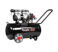 CEVIK PRO - CA-PRO50SILENC - Compresseur d’Air Silencieux - 59 dB - 50 L - 1.5HP - Max 8 Bar - 150 l/min - Sans Huile - Deux Sorties d’Air - Compact Portable - Compresseur Peinture Outils Pneumatiques