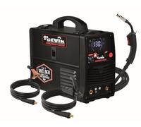 CEVIK PRO CE-PROMIG130N - Soudeur Inverter FLUX/MIG/TIG/MMA - 130A 40% 230V - Fil 1mm - Électrodes 2.5mm - LCD - Torche MIG, pinces, masque et brosse inclus