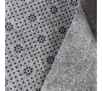 CEWROM Tissu tufting, tissu touffeté, antidérapant, avec motif de fleurs de prunier, tapis antidérapant épais pour tapis, pistolet à tufter, coussin, aiguille à poinçonner (200 x 200 cm)