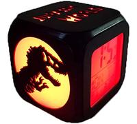 CFDZCP Radio-révei Dinosaures Réveil Horloge 3D Stéréo Mute LED Nuit Light Horloge électronique Chambre d'enfants Chambre à Coucher Décorer