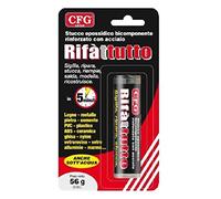 CFG - Rifatutto enduit époxy à 2 composants renforcé avec de l'acier - Il agit en 5 minutes sur tous les types de matériaux