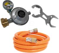 CFH 49404 - Lot de 3 pièces pour barbecue au gaz et camping