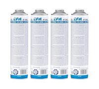 CFH AT 2000 Lot de 4 bombes de gaz comprimé universel