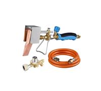 CFH Fer à souder pour cuivre avec tuyau en plastique propane et régulateur de propane Ensemble de soudure