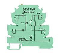 CFTGIW ISMI-3.3D48 DC Coupleur Photoélectrique Isolement du Module de Relais PLC Entrée 3,3VDC Sortie 3-48VDC MRI-3.3D48 DC Coupleur Photoélectrique Isolation du Module de Relais PLC Entrée 3,3VDC
