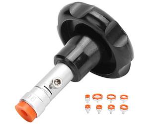 CFTGIW Kit d'aspiration Professionnel pour Ouvre-boîtier à Vis avec 8 Matrices, Outil de Réparation de Montre et Ouvre-Montre PratiqueOuvre- par AspirationOuvre-boîtier de MontreOuvre- ArrièreMontre